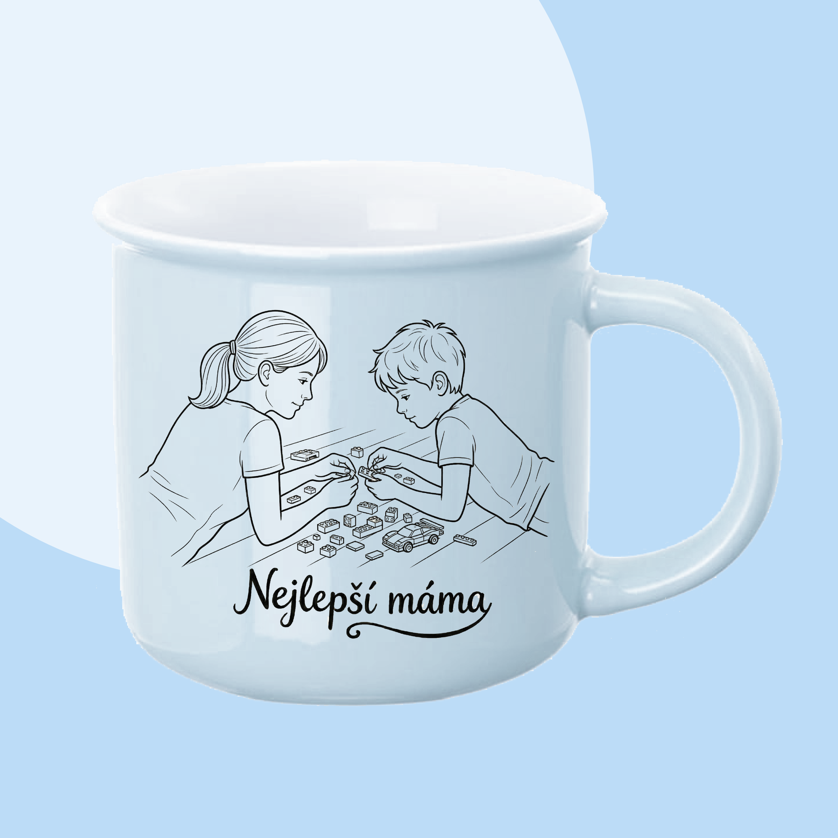 HRNEK - Pro nejlepší mámu modrý