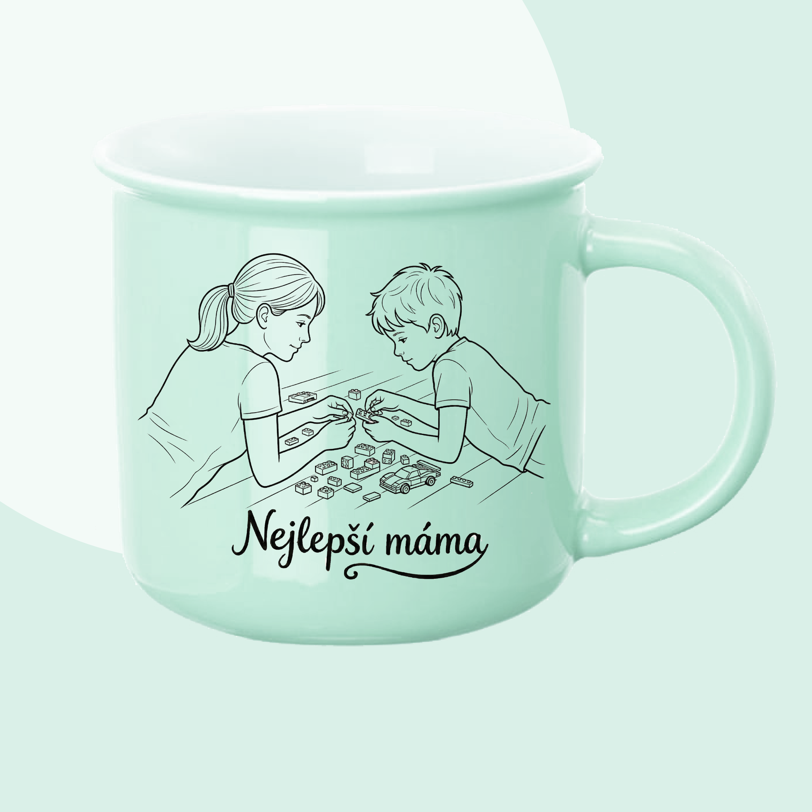 HRNEK - Pro nejlepší mámu zelený