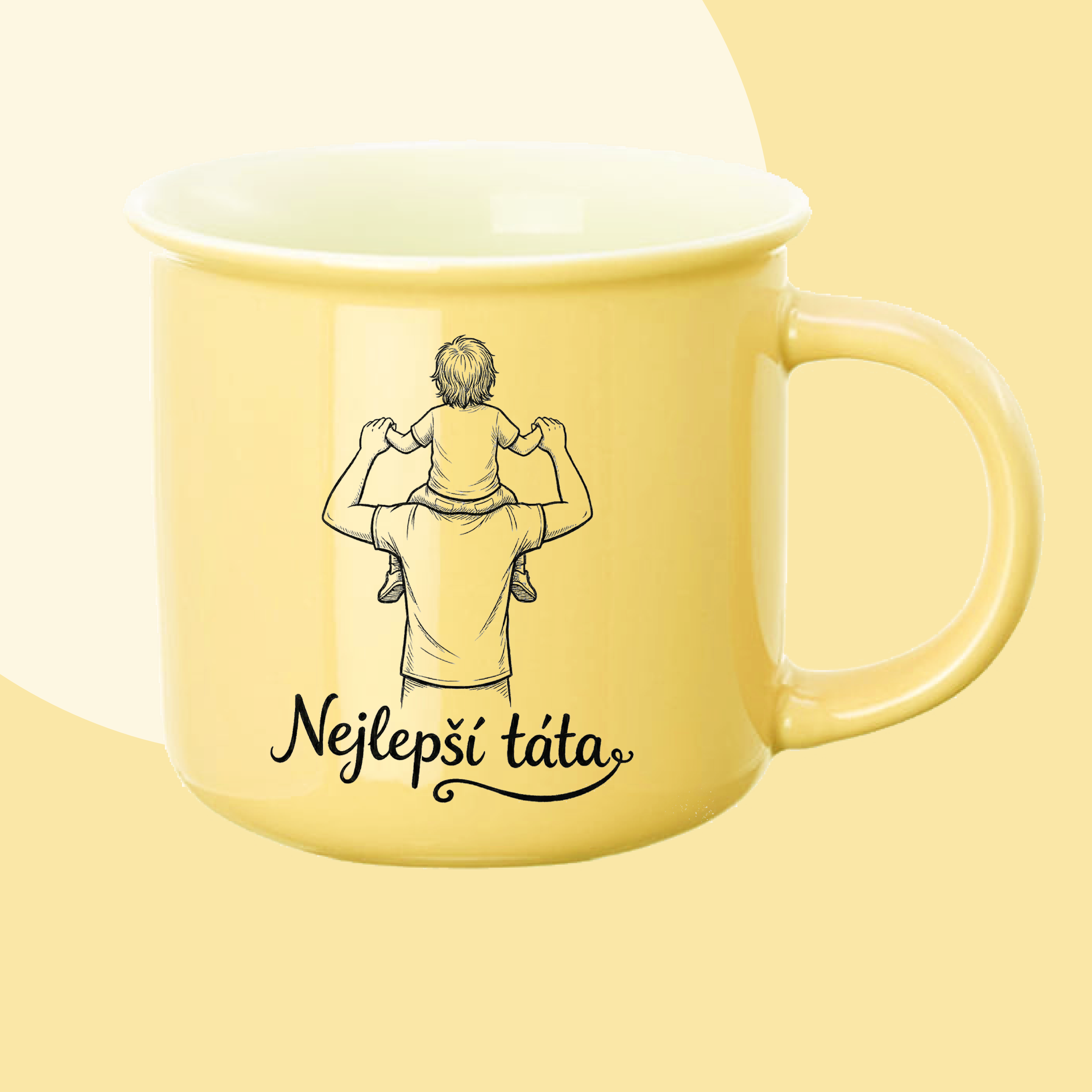 HRNEK - Pro nejlepšího tátu žlutý